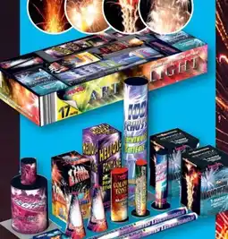 Aldi Süd Weco Feuerwerk Leuchtfeuerwerks-Sortiment Art of Light Angebot