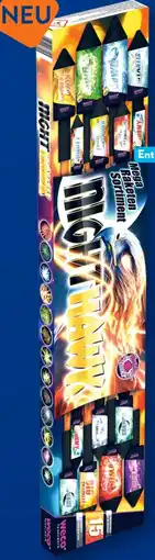 Aldi Süd Weco Feuerwerk Raketen-Sortiment Nighthawk Angebot