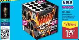 Aldi Nord Weco Feuerwerk Hot Rock Angebot