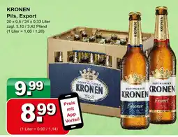 Getränkeparadies Gefromm Kronen pils Angebot