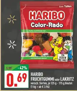 Marktkauf Haribo fruchtgummi Angebot