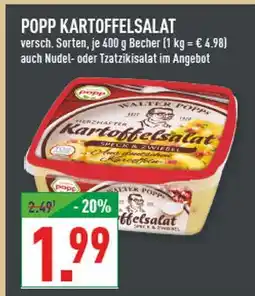 Marktkauf Popp kartoffelsalat Angebot