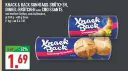 Marktkauf Knack & back sonntags-brötchen Angebot