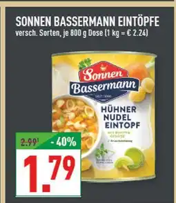 Marktkauf Sonnen bassermann eintöpfe Angebot