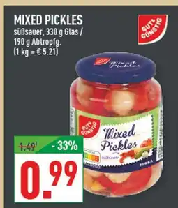Marktkauf Gut & günstig mixed pickles Angebot