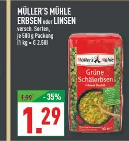 Marktkauf Müller's mühle erbsen Angebot