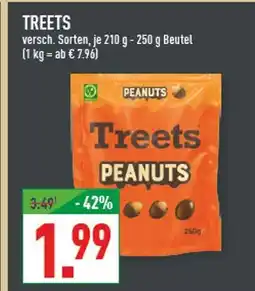 Marktkauf Treets peanuts Angebot