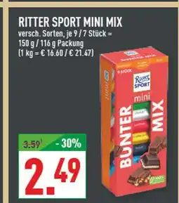 Marktkauf Ritter sport mini mix Angebot