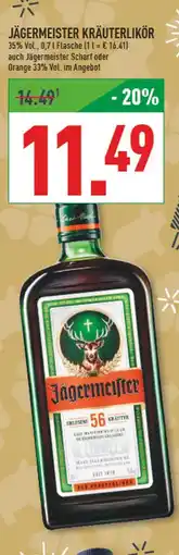 Marktkauf Jägermeister kräuterlikör Angebot