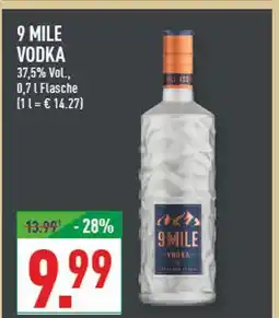 Marktkauf 9 mile vodka Angebot