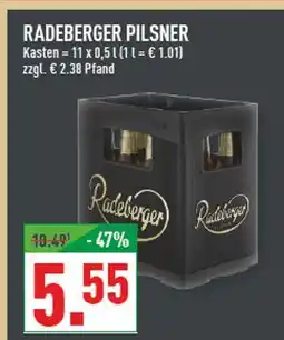 Marktkauf Radeberger pilsner Angebot