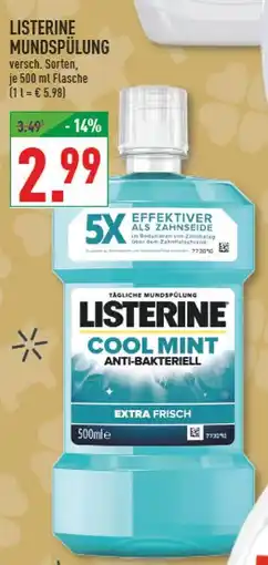 Marktkauf Listerine cool mint Angebot