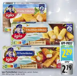 Edeka Iglo 8 lachs-stäbchen Angebot
