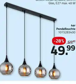 ROLLER 4er pendelleuchte Angebot