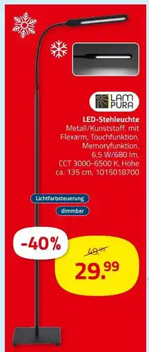 ROLLER Lampura led-stehleuchte Angebot