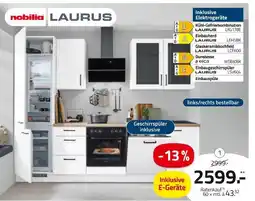 ROLLER Nobilia küchenblock Angebot