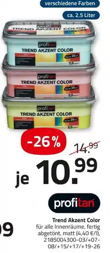 ROLLER Profitan trend akzent color Angebot