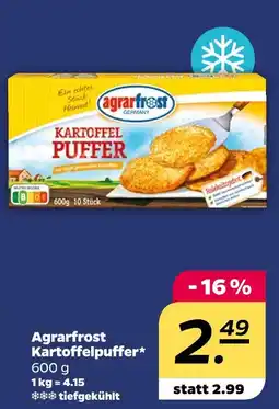 NETTO Agrarfrost kartoffelpuffer Angebot