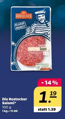 NETTO Die rostocker salami Angebot