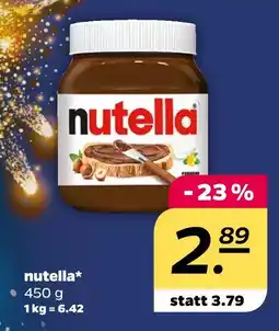 NETTO Nutella Angebot
