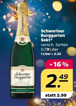 NETTO Schweriner burggarten sekt Angebot