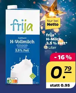 NETTO Frija h-milch Angebot