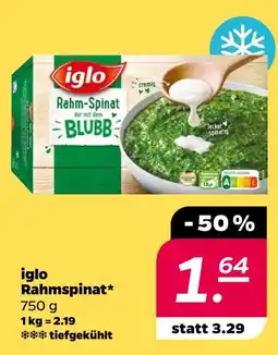 NETTO Iglo rahmspinat Angebot