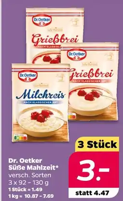 NETTO Dr. oetker süße mahlzeit Angebot