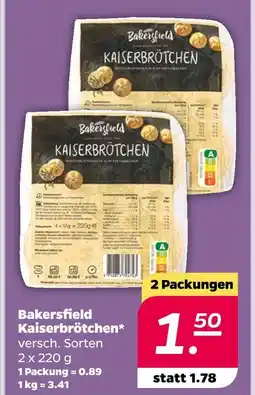 NETTO Bakersfield kaiserbrötchen Angebot