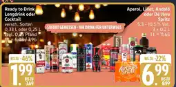 Marktkauf Ready to drink longdrink oder cocktail Angebot