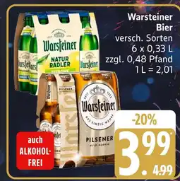 Marktkauf Warsteiner natur radler Angebot