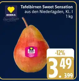 Marktkauf Edeka tafelbirnen sweet sensation Angebot