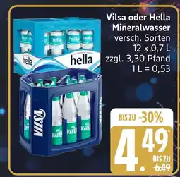 Marktkauf Vilsa mineralwasser Angebot