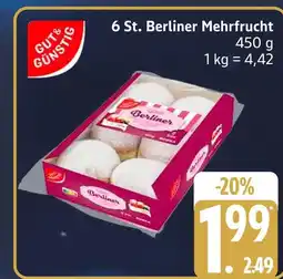Marktkauf Gut & günstig berliner mehrfrucht Angebot