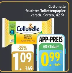 Marktkauf Cottonelle feuchtes toilettenpapier Angebot