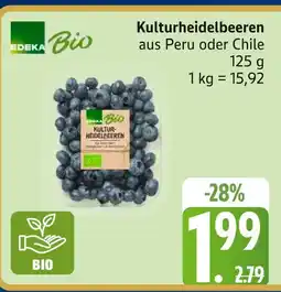 Marktkauf Edeka bio kulturheidelbeeren Angebot