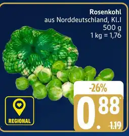 Marktkauf Rosenkohl Angebot