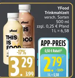 Marktkauf Yfood trinkmahlzeit Angebot
