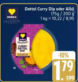 Marktkauf Edeka herzstücke dattel curry dip Angebot
