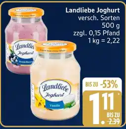 Marktkauf Landliebe joghurt heidelbeere Angebot
