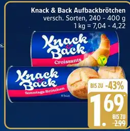 Marktkauf Knack & back croissants Angebot