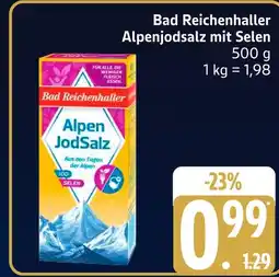 Marktkauf Bad reichenhaller alpenjodsalz mit selen Angebot