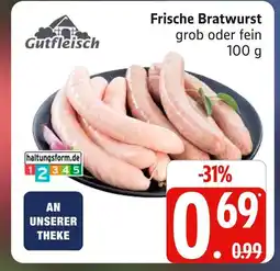Marktkauf Gutfleisch frische bratwurst grob Angebot