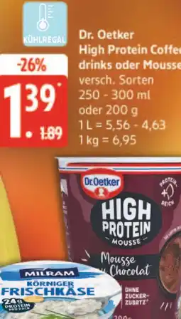 Marktkauf Dr. oetker high protein coffee drinks Angebot