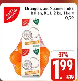 Marktkauf Gut & günstig orangen Angebot