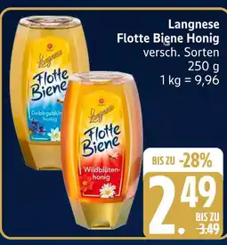 Marktkauf Langnese flotte biene gebirgsblütenhonig Angebot