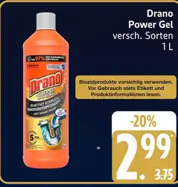 Marktkauf Drano power gel Angebot