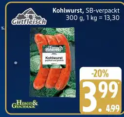 Marktkauf Gutfleisch kohlwurst Angebot