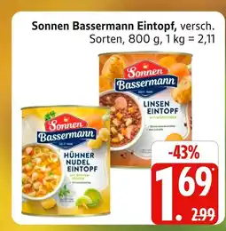 Marktkauf Sonnen bassermann hühner nudel eintopf Angebot