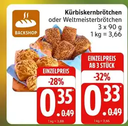Marktkauf Kürbiskernbrötchen Angebot